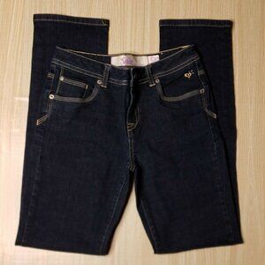 Justice Girls Dark Wash Straight Leg Jeans 14